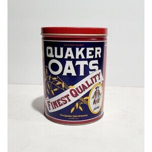Vintage 1992 Quaker Oats Company Limited Edition Collectible Tin w/Lid